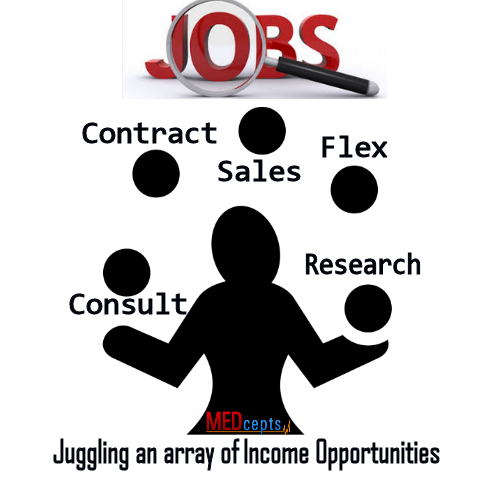 flexible jobs, consulting, contract sales, multiple income opportunities