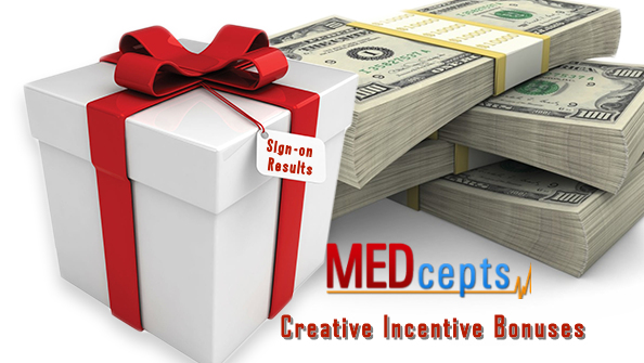 Sign on bonuses and creative compensation